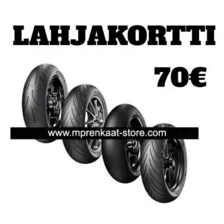 70e lahjakortti mp renkaat